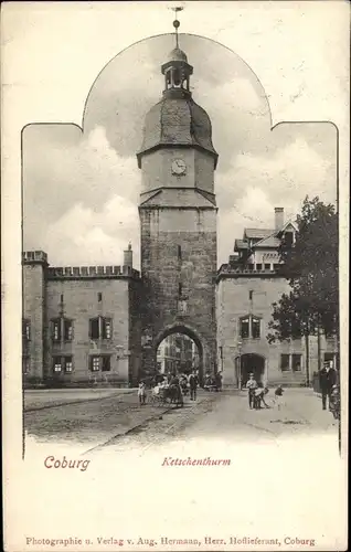 Ak Coburg in Oberfranken, Ketschenturm