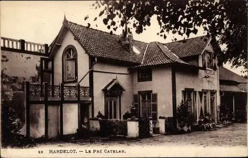 Ak Plage d'Hardelot Pas de Calais, Pré Catelan