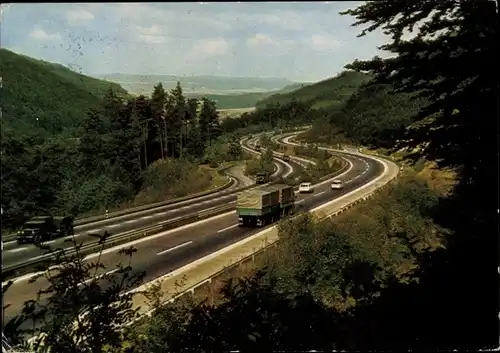 Ak Rohrbrunn Weibersbrunn im Spessart, Autobahn Rasthaus Motel am Spessart