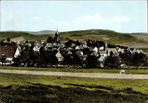 Ak Gebhardshain im Westerwald, Totalansicht