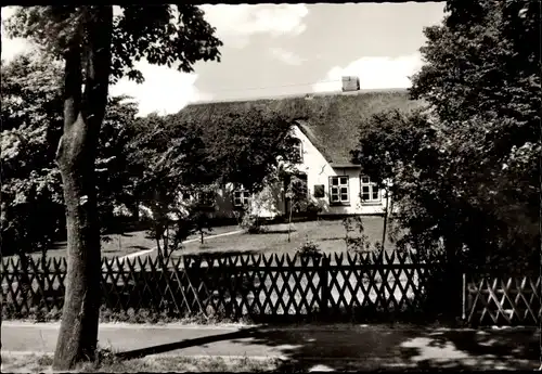 Ak Nordseebad Sankt Peter Ording, Alte Dorfschule