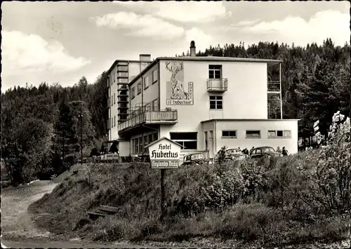 Ak Heigenbrücken im Spessart Unterfranken, Hotel St. Hubertus