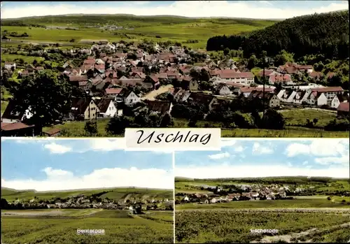 Ak Uschlag Staufenberg in Niedersachsen, Benterode, Panorama, Escherode