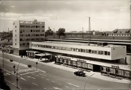 Ak Kehl am Rhein, Grenzbahnhof