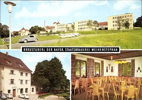 Ak Freising in Oberbayern, Braustüberl, Bayer. Staatsbrauerei Weihenstephan