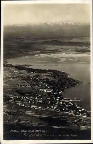 Ak Neuenburg Kanton Neuenburg, Hausberg Chaumont, Gesamtansicht