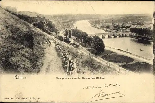 Ak Namur Wallonien, Chemin Tienne des Biches