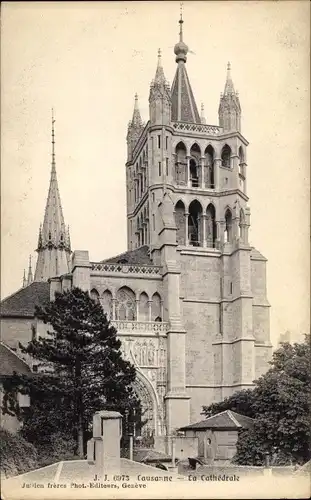 Ak Lausanne Kanton Waadt, Kathedrale