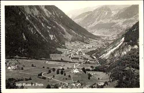 Ak Rodi-Fiesso Prato Kanton Tessin, Panorama