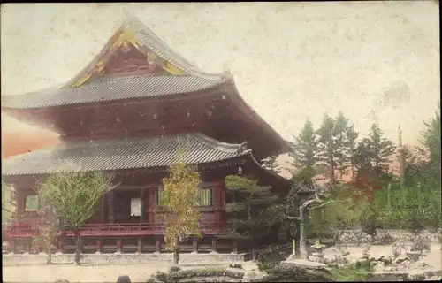 Ak Japan, Tempel