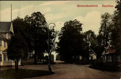 Ak Ramlösa Schweden, Brunnskontoret