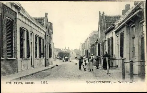 Ak Scherpenisse Zeeland, Weststraat