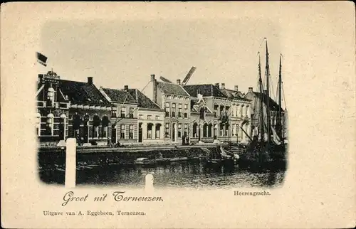 Ak Terneuzen Zeeland Niederlande, Heerengracht