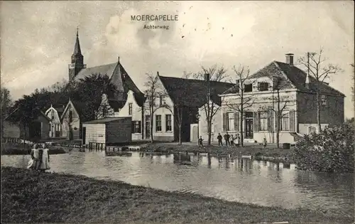 Ak Moercapelle Moerkapelle Südholland, Achterweg