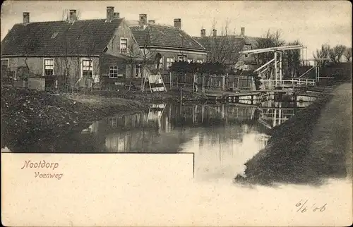 Ak Nootdorp Südholland Niederlande, Veenweg