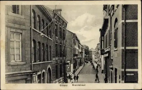 Ak Sittard Limburg Niederlande, Brandstraat