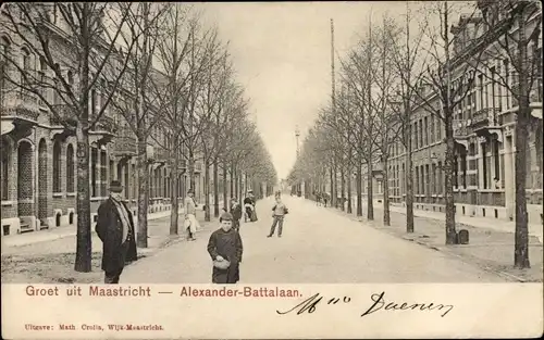 Ak Maastricht Limburg Niederlande, Alexander Battalaan