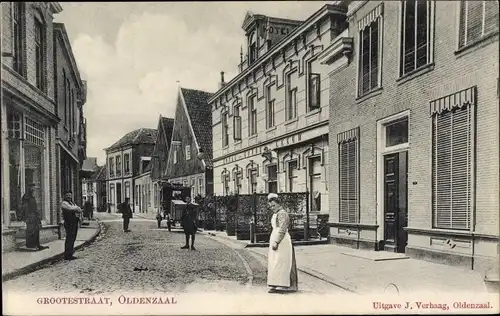 Ak Oldenzaal Overijssel, Grootestraat