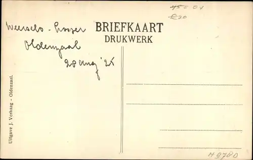 Ak Oldenzaal Overijssel, Steenstraat