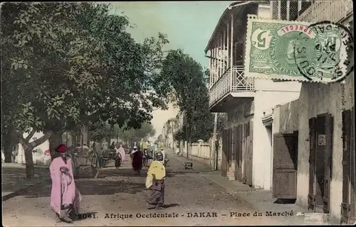 Ak Dakar, Senegal, Marktplatz