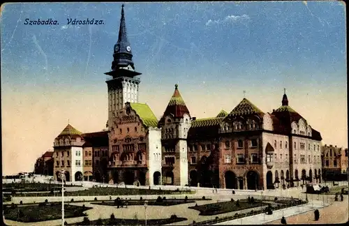 Ak Szabadka Subotica Serbien, Varoshaza