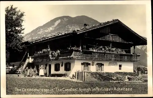 Ak Pertisau Eben am Achensee in Tirol, Carindehutseen in the Constant Nymph