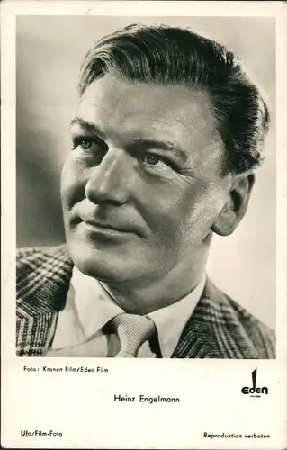 Ak Schauspieler Heinz Engelmann, Portrait