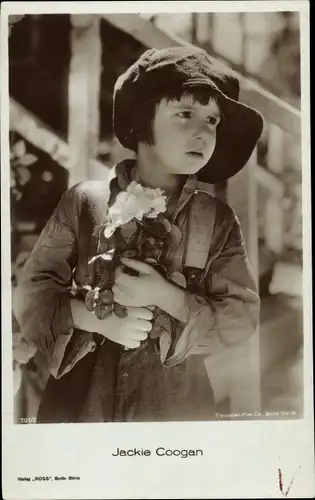 Ak Schauspieler Jackie Coogan, Portrait