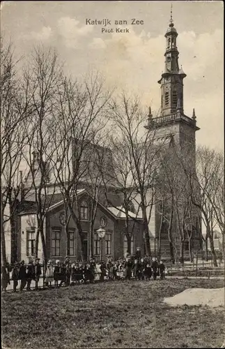 Ak Katwijk aan Zee Südholland Niederlande, Prot. Kerk