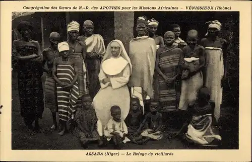 Ak Assaba Niger, Le Refuge de vieillards, Mission