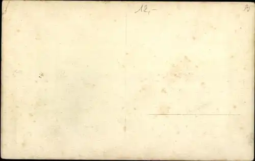 Foto Ak Mann in Uniform auf einem Pferd