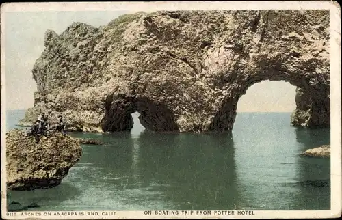 Ak Anacapa Island Kalifornien USA, Arches