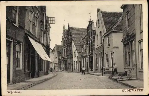 Ak Oudewater Utrecht Niederlande, Wijdstraat
