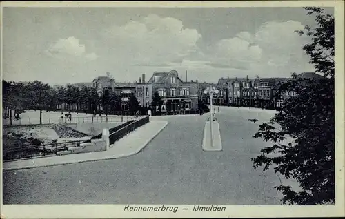 Ak IJmuiden Ymuiden Velsen Nordholland, Kennemerbrug