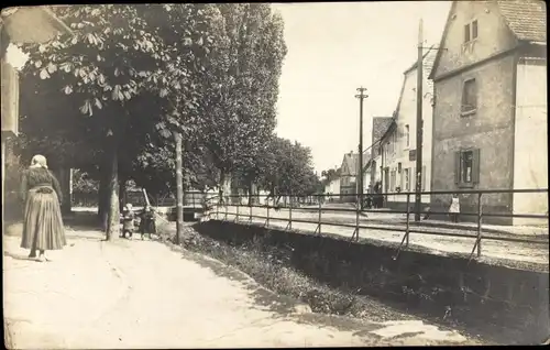 Foto Ak Nemsdorf Göhrendorf Saalekreis, Teilansicht