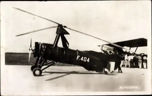 Ak Autogire, Hubschrauber, F 404