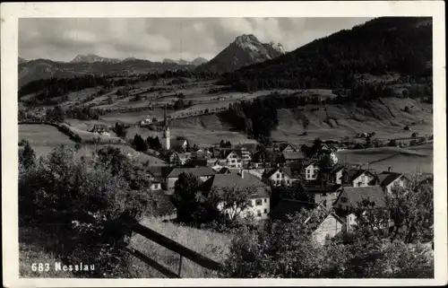 Foto Ak Nesslau Kanton St. Gallen, Panorama