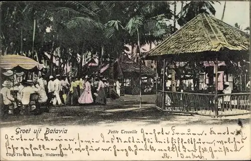 Ak Batavia Jakarta Java Indonesien, Petite Trouville