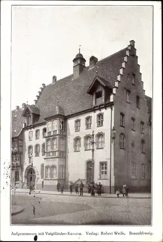 Ak Braunschweig, Bierbaumsches Haus, Fallersleber Straße 8