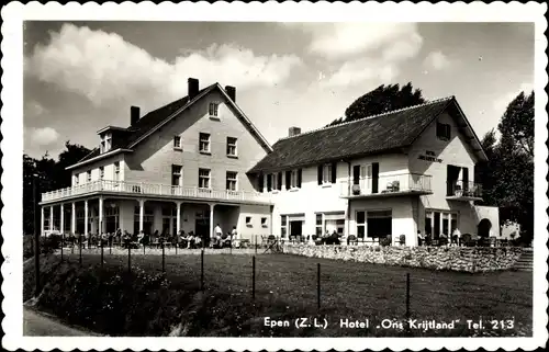 Ak Epics Limburg Niederlande, Hotel Ons Krijtland