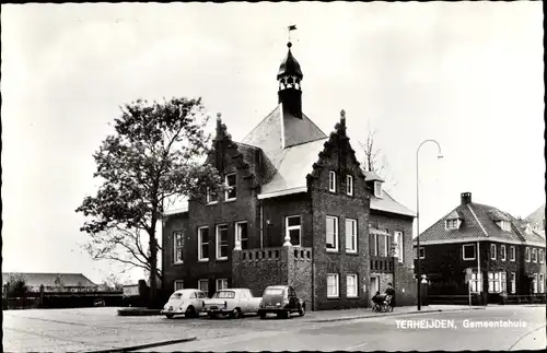 Ak Terheijden Nordbrabant, Rathaus