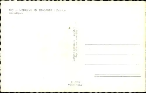 Ak Africa in Colors, Akrobatiktänzer