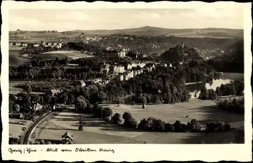 Ak Greiz im Vogtland, Panorama