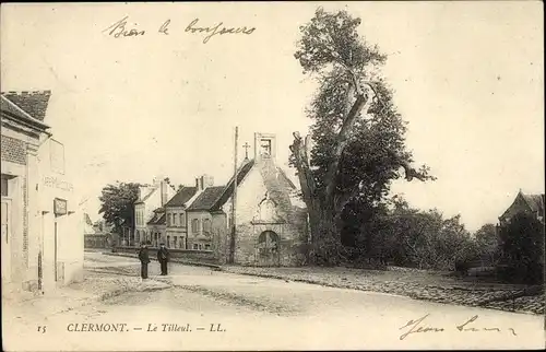 Ak Clermont Oise, Le Tilleul
