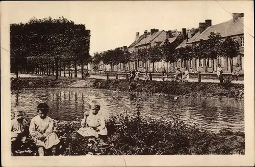 Ak Crevecoeur le Grand Oise, Avenue de la Prairie