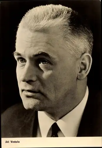 Ak Schauspieler Jiri Vrstala, Portrait