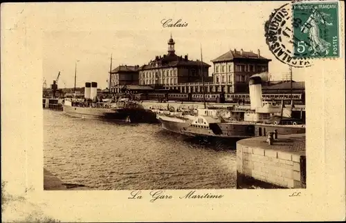 Ak Pas de Calais, Die Seestation