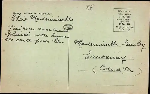 Ak Vidame Somme de Mollien, Marktplatz