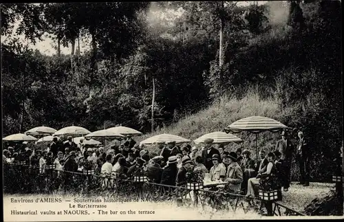 Ak Naours Somme, The Terrace Bar