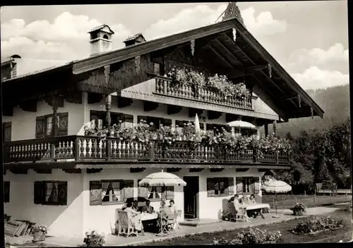 Ak Rottach Egern in Oberbayern, Fremdenheim Josef Stadler